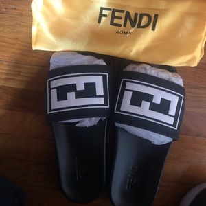 Fendi Roma slides